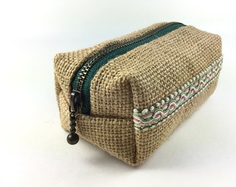 Jute Mini Etui