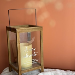 Thinking of the Absent Sticker - Lantern of the Departed - Wedding