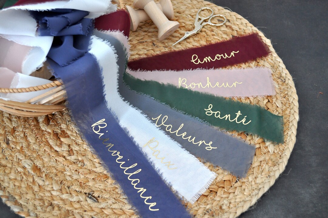 Rubans pour rituel de cérémonie laïque Handfasting Rituel - Etsy France