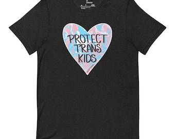 Camiseta infantil "Protect Trans": camiseta unisex de defensa