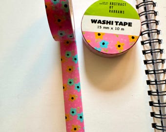Cinta washi floral