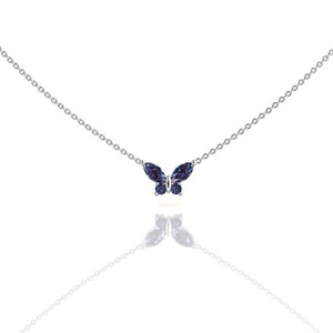 Alexandrite Butterfly Necklace