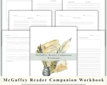 McGuffey Reader Companion: Elementary Homeschool Language Arts Workbook (Printable PDF)