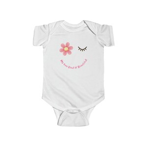 Mój własny rodzaj pięknego pozytywnego słodkiego zabawnego inspiracji niemowlęcego body jersey INFBS000035