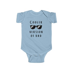 Cooler Version Of Dad Positive Cute Funny Inspiration Body niemowlęce Jersey INFBS000015