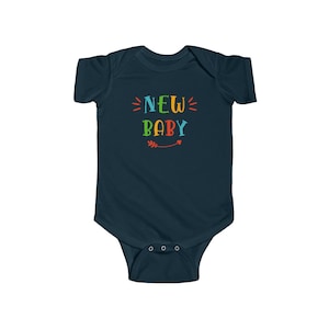 Nowe body niemowlęce w kształcie serca Swirl Positive Cute Funny Inspiration INFBS000059