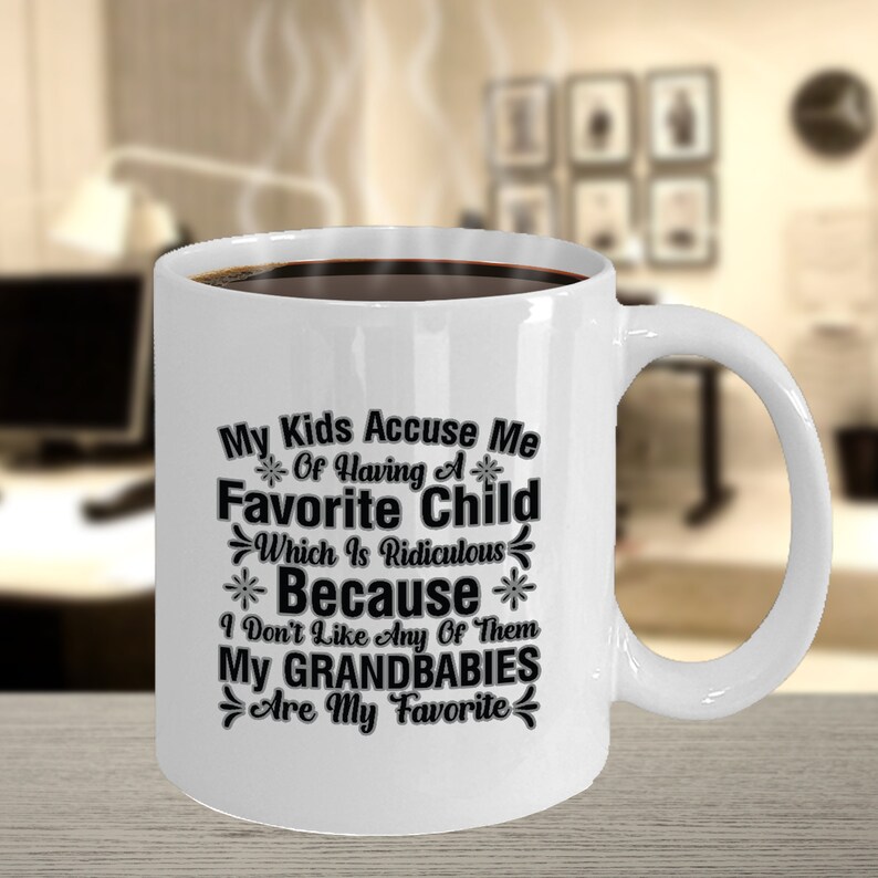 Primitive By Kathy 113238 Targa In Legno – My Grandbabies Are My Favorite, 20,3x17,8x4,4 Cm