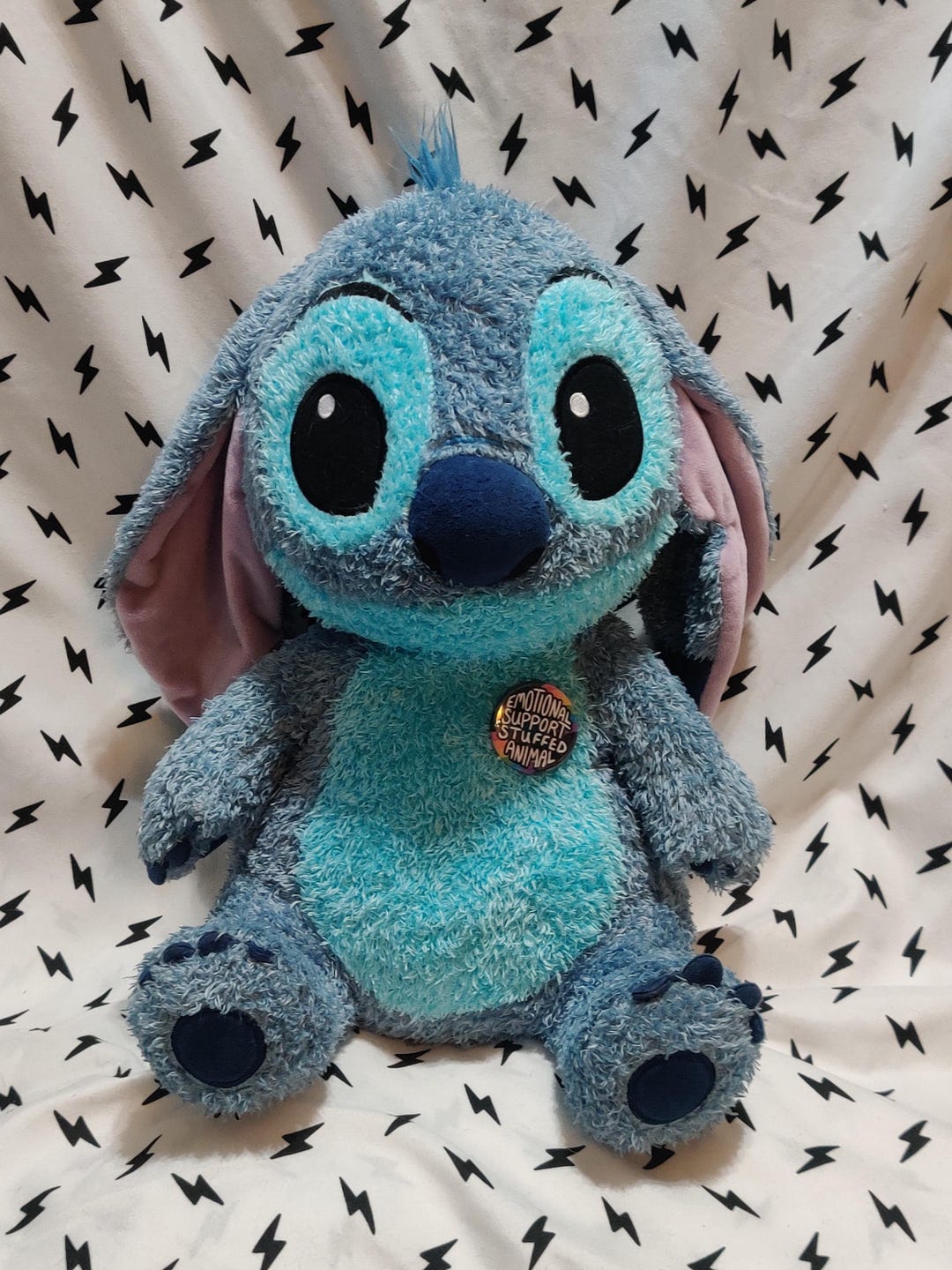 ESSA Plush: 17" - Disney - 2.5lbs Weighted Stitch Plush - Etsy