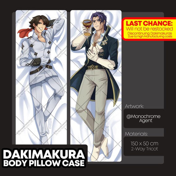 Anime Body Pillow/Dakimakura: Ace Attorney - Barok van Zeiks / Kazuma Asougi