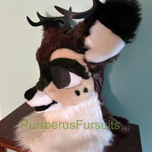 3D Printable Files - Toony Deer Head + Multiple Antler Styles