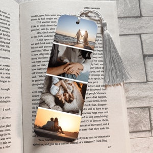 Personalizeed Gift |  Mom gift | bookish | book lovers gift | Photo Bookmark  | Metal Bookmark| custom bookmark book accessories