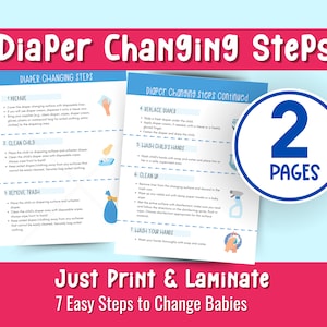 Diaper Changing Steps for Daycare Center