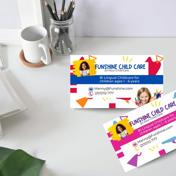 Child Care business Card