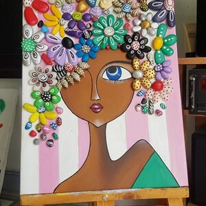 spezielle handgemalt, Stein-Gemälde, Strass-Gemälde