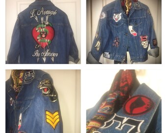 gucci jacket patches