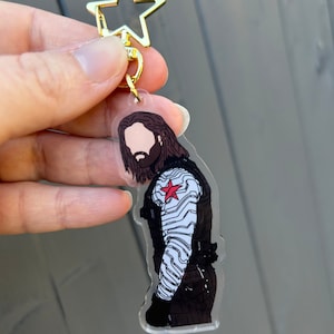 Bucky Barnes Arm Keychain - Etsy UK