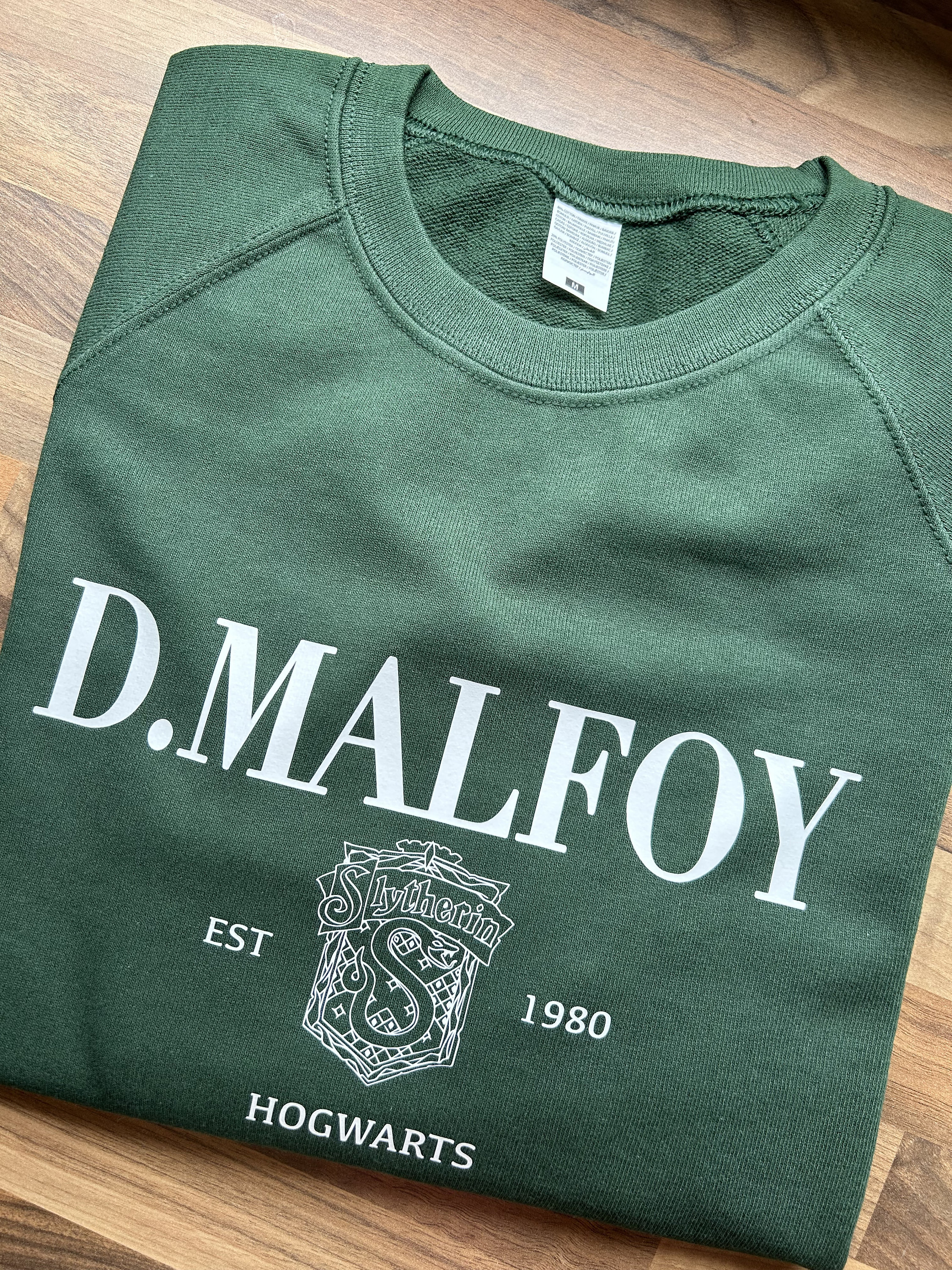 Quidditch Jersey Felpa Draco Malfoy Quidditch Slytherin Tom Felton