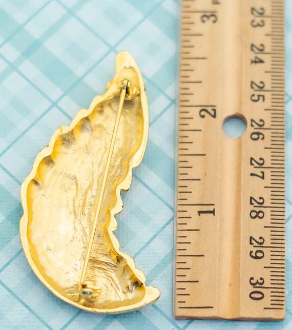 Antique Golden Staircase Brooch - L8 - image 2