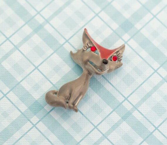 Gray Ruby Red-Eyed Cat-L1 - image 1