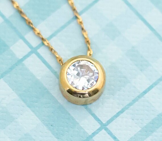 Avon diamond necklace sale