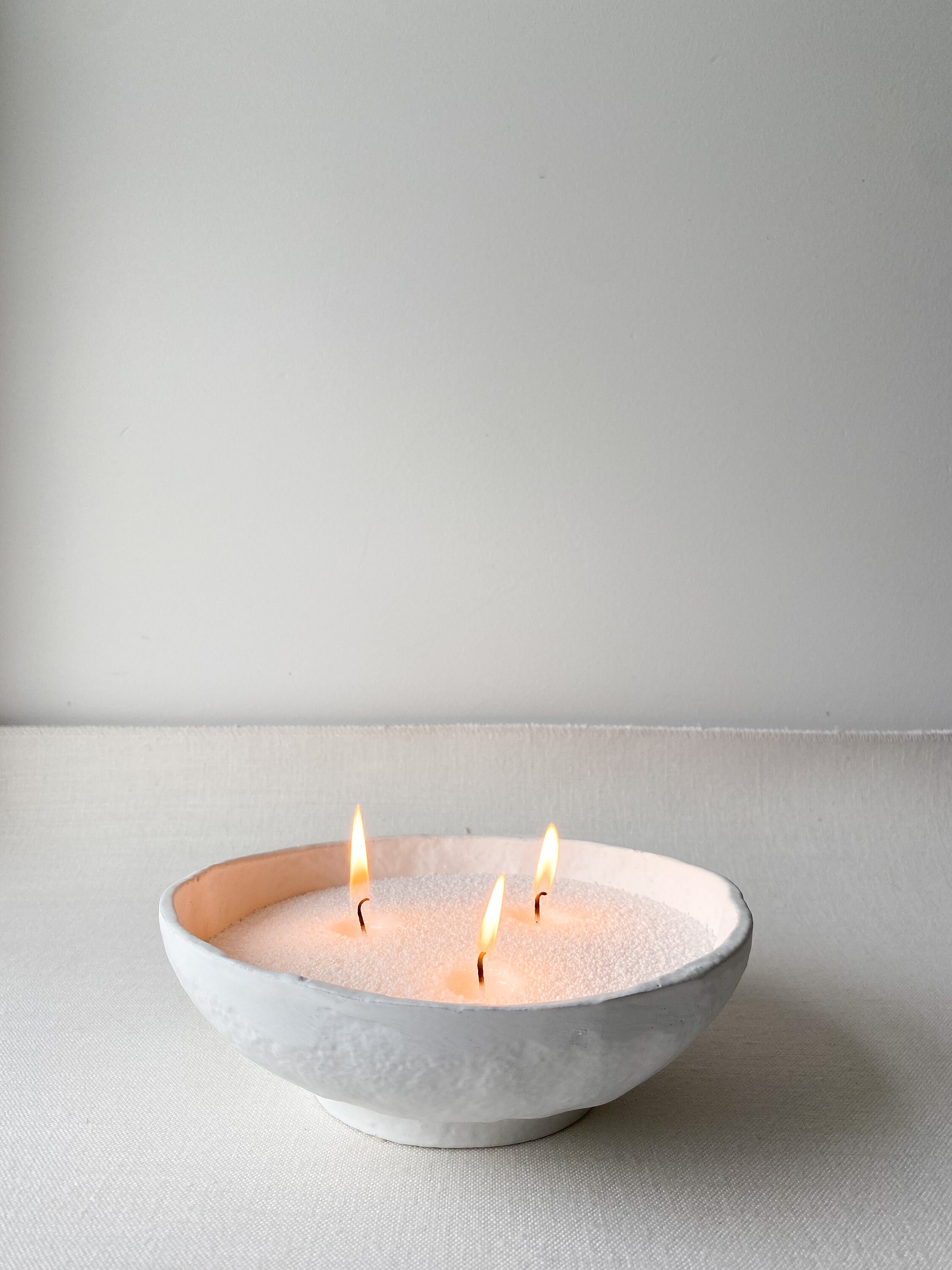 Candle Candle Sand Unique Candle Candle Bowl Bowl Candle Etsy Canada