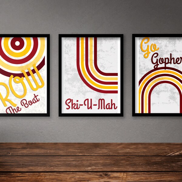 Row the Boat Minnesota Gophers Etsy