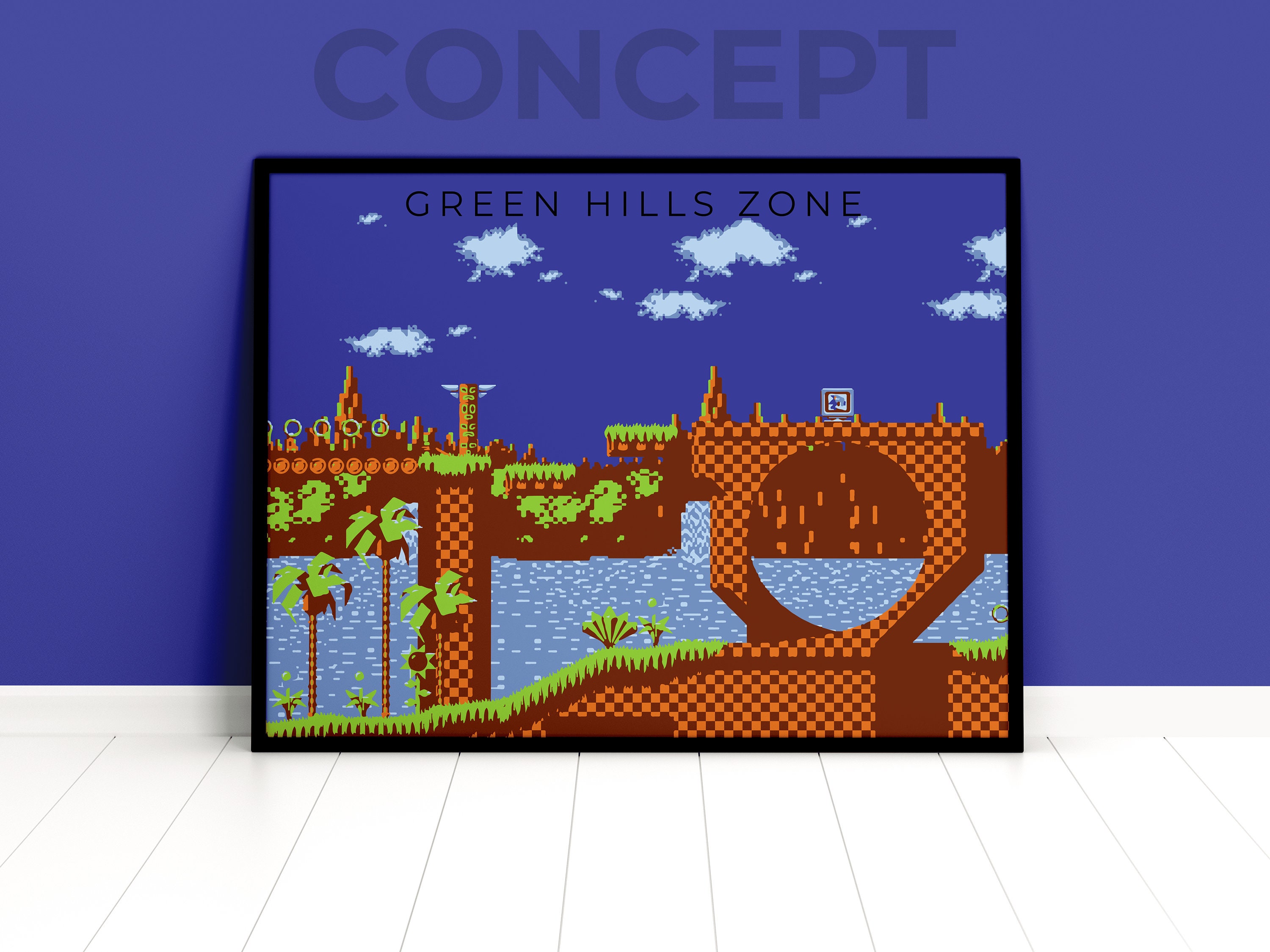 Sonic the Hedgehog (Green Hill Zone Loop) – Retro Games Crafts