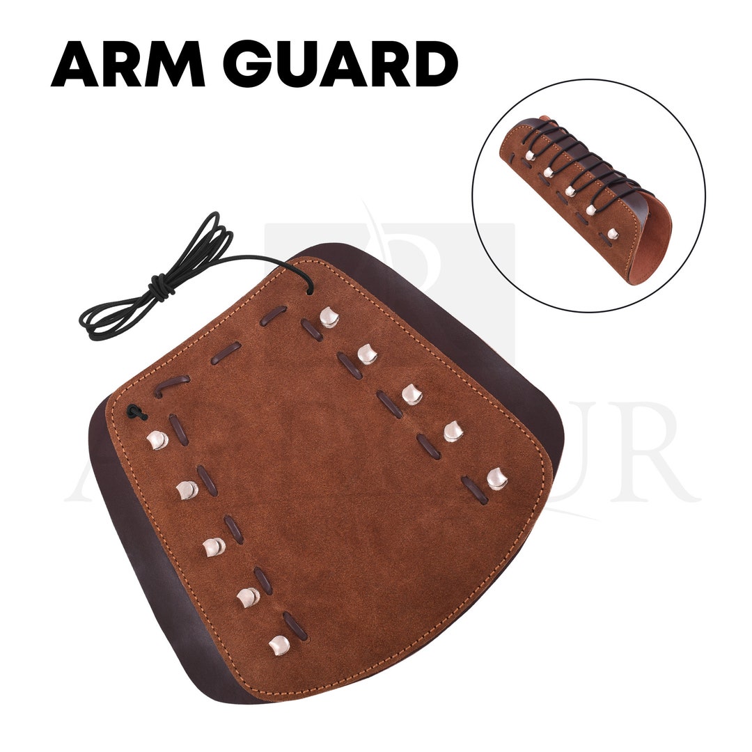 Leather Archery Armguard Archery Cuffs Archery Arm Wrist Etsy
