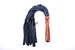 Real Leather Floggers 25 Suede Leather falls with Hand-crafted Wooden handle Spanking whip 