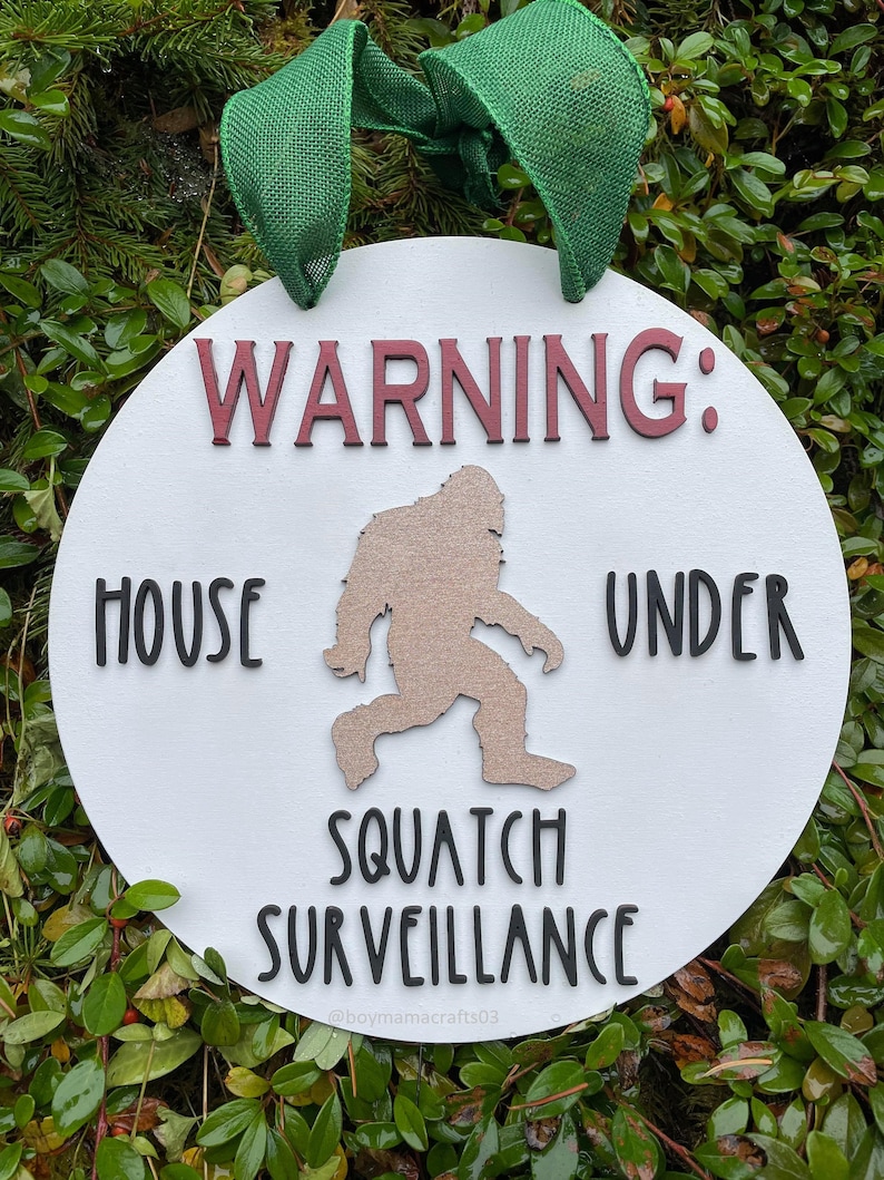 Sasquatch Surveillance SVG File Glowforge Laser Cut Files Sasquatch sasquatch-surveillance-svg-file-glowforge-laser-cut-files-sasquatch