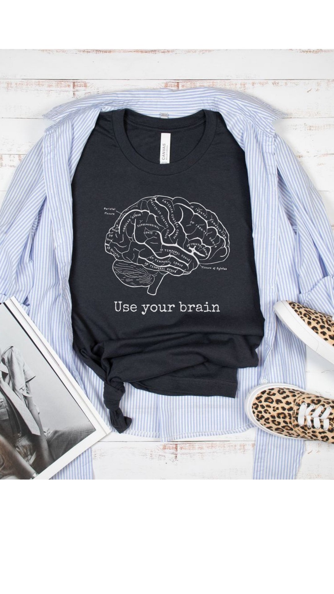 Use Your Brain Shirt Anatomy Shirts Nurses Tshirts Doctors - Etsy Denmark