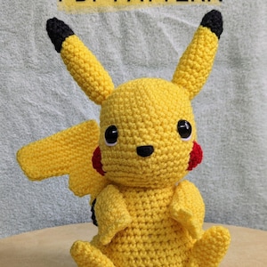 Pikachu Amigurumi Crochet Pattern