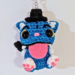 Kpop Demon Tiger Keychain Amigurumi Pattern