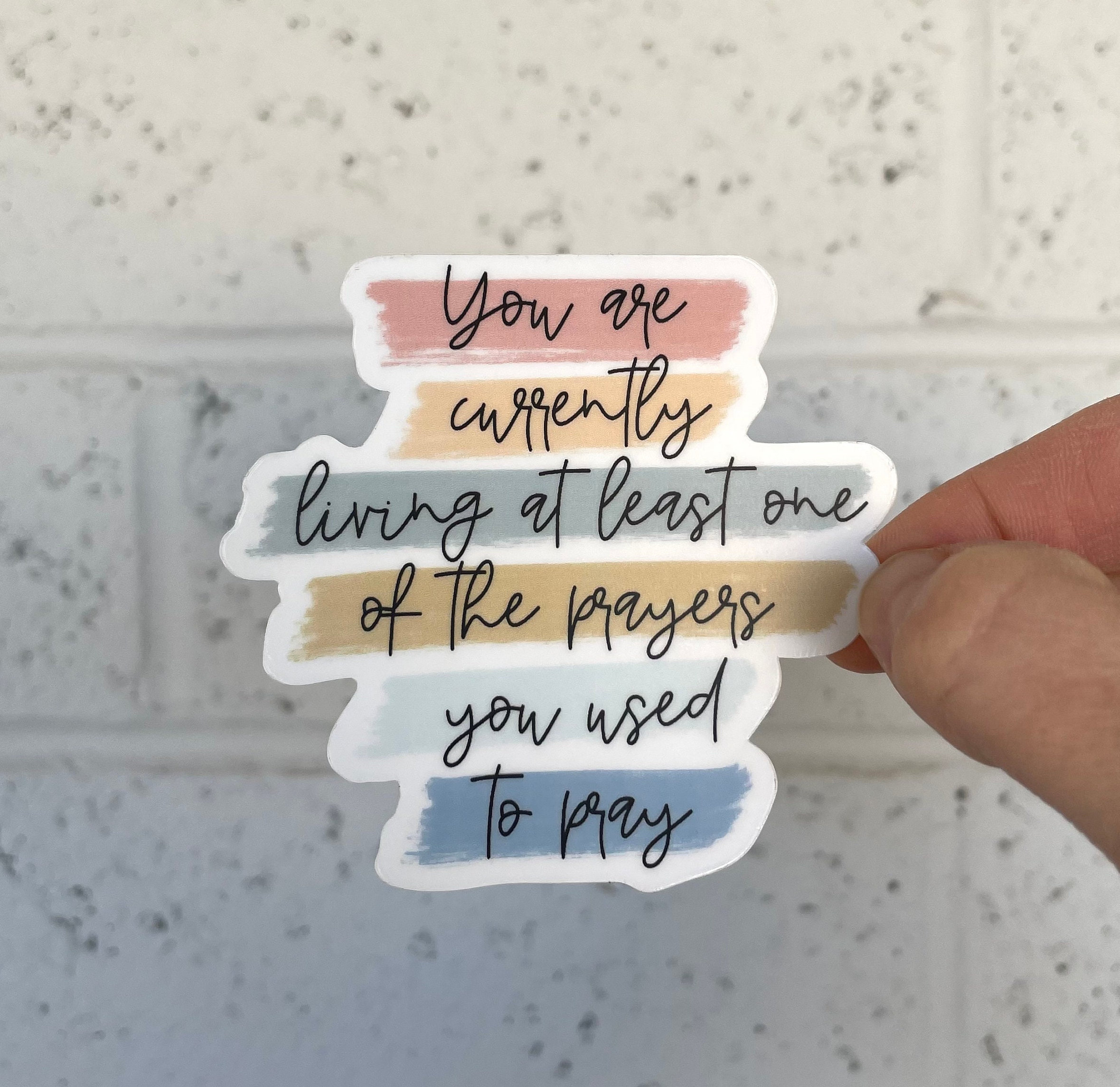 Faith Sticker L Christian Sticker L Prayer Sticker Etsy Faith Sticker L Christian Sticker L Prayer Sticker Etsy