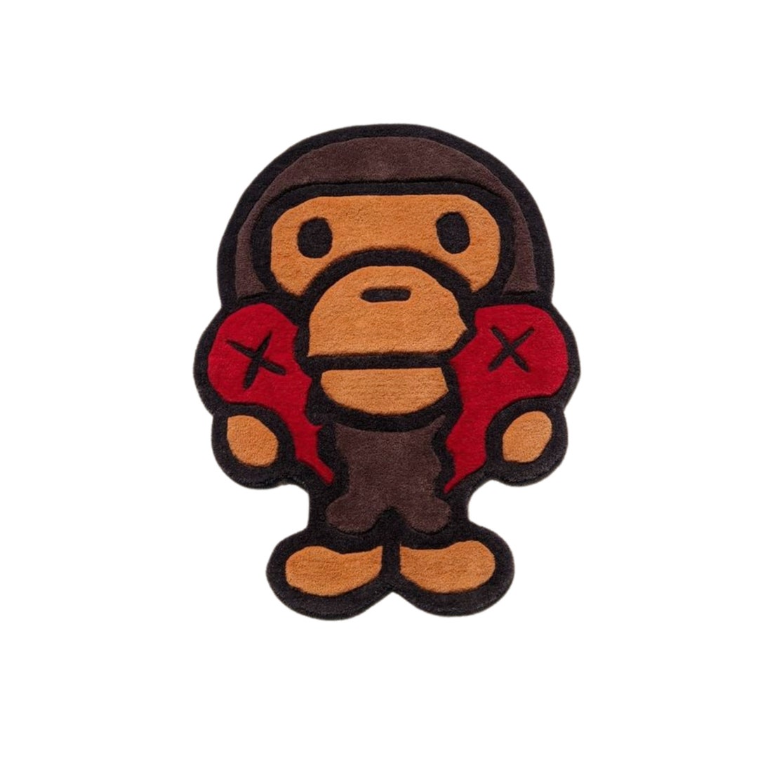 Bape X Kaws Style Rug - Etsy