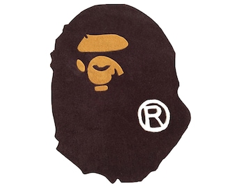 BAPE head Rug