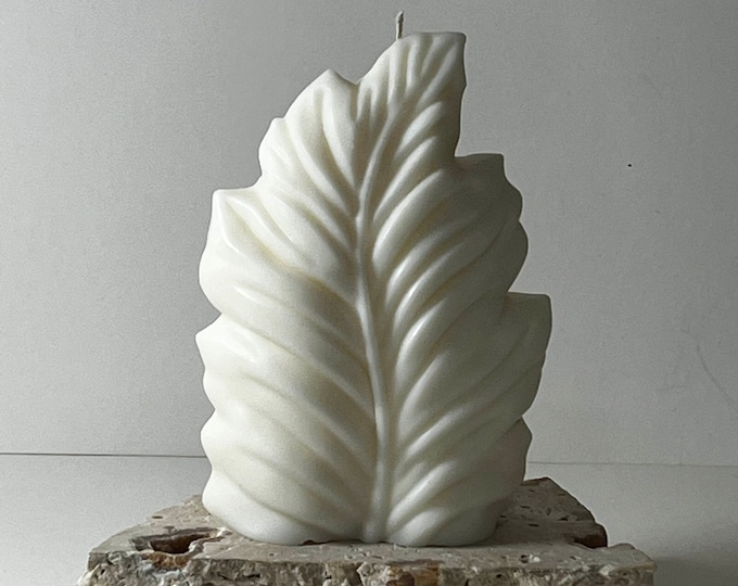 Feather Sculptural Candle