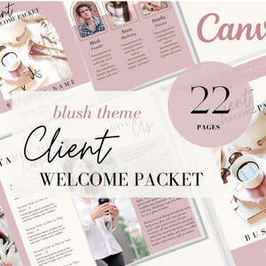 Client Welcome Packet Template | Client Onboarding Template | Onboarding Kit for Coaches | New Client Service Guide | Coach Template