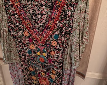 Nuevo vestido de mujer con detalles bordados, talla 3x, See N Be Seen