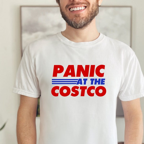 Panic at the Costco Design | PNG & SVG | Cut File for Silhouette / Cricut® | Costco Wholesale | Funny Shirt