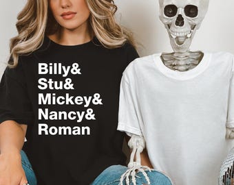 Scream Killer Names List | Cut File for Silhouette / Cricut® | Halloween Shirt | Scream