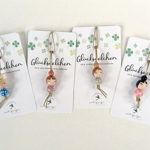 GLÜCKSEELCHEN mindfulness helper companion & lucky charm special gift for school children, teenagers and adults image 4