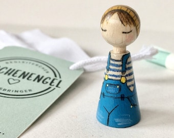 PANTS POCKET ANGEL • Companion & lucky charm • Special gift • for school children, teenagers and adults