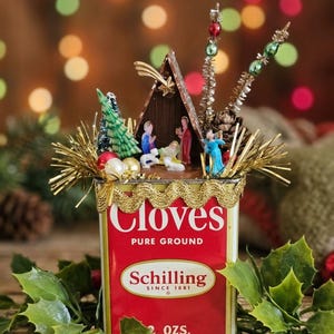 Vintage Schilling Spice Tins - Etsy