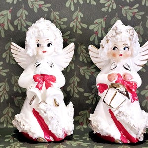 Relco Christmas Angel Shaker, Vintage Christmas Decor, Christmas Decor, Vintage Angel, Vintage Shaker, Napco, Lefton, Holt Howard, Josef