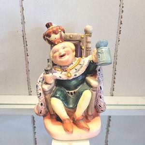 Lefton Old King Cole, Vintage Fairy Tale, Vintage Nursery Rhymes, Vintage Children&#39;s Book, Vintage Decor, Gift, Napco, Lefton, Kids Decor