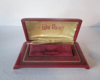 Vintage Elgin American Hinged Jewelry Box - Etsy