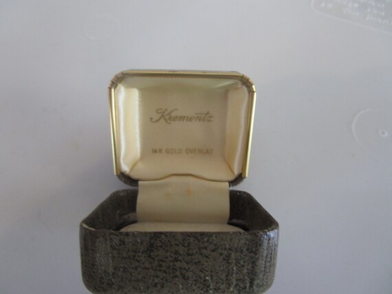 1950's Designer Krementz Original Jewelry Case - image 3