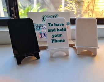 Acrylic phone holder