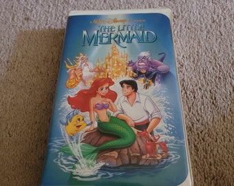Little Mermaid Banned Cover Black Diamond VHS